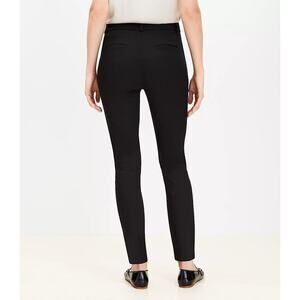 LOFT The Sutton Skinny Curvy Fit Black Women's Dress Pants - Size 8